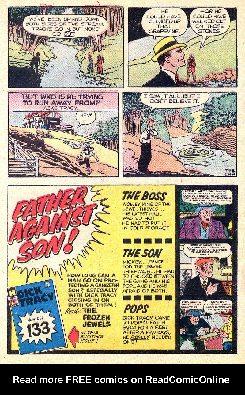 Read online Dick Tracy comic -  Issue #132 - 20
