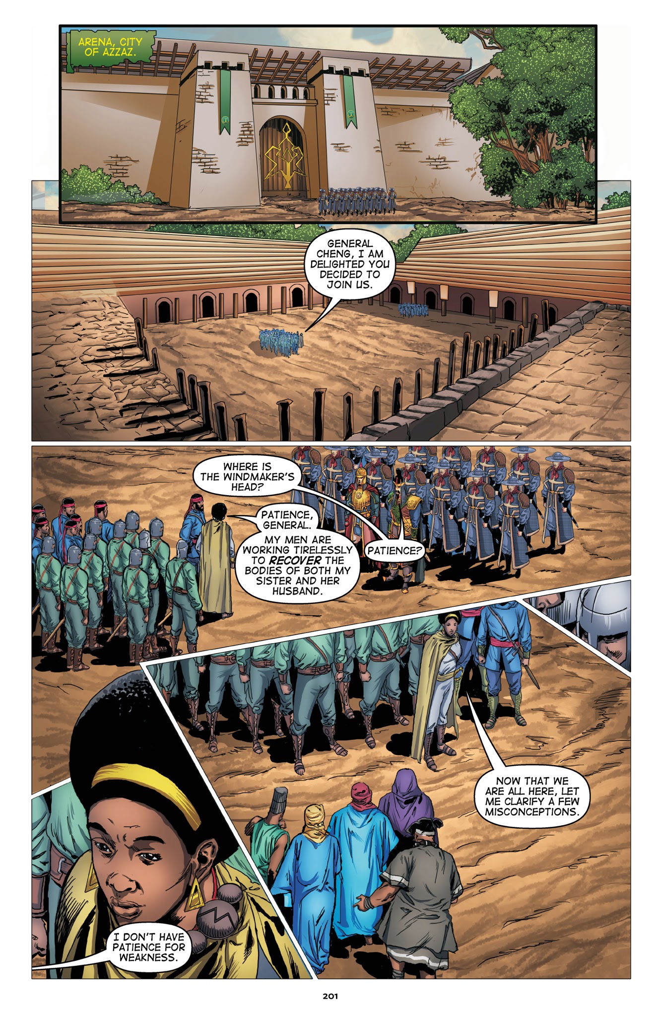 Read online Malika: Warrior Queen comic -  Issue # TPB 1 (Part 3) - 3
