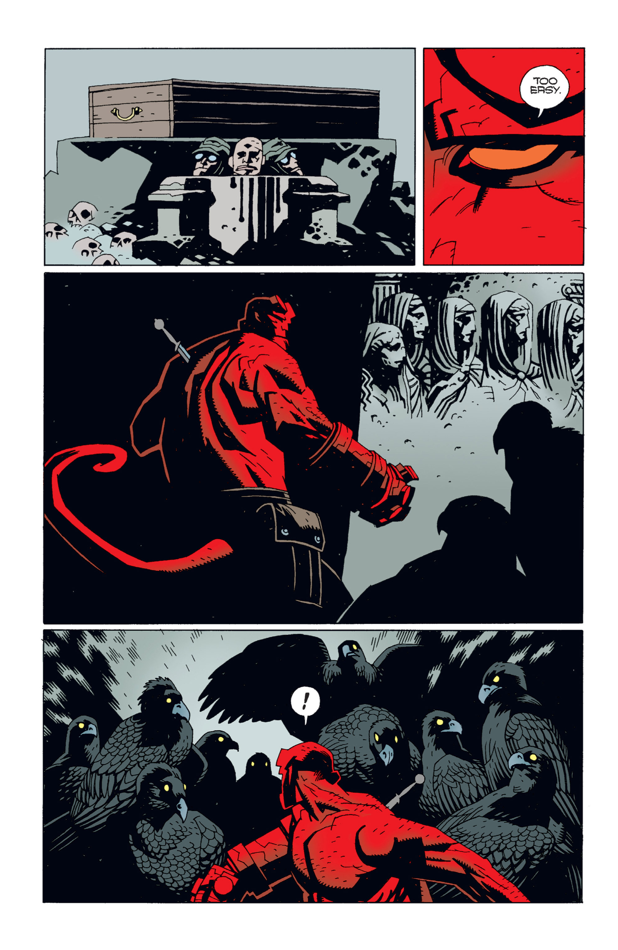 Read online Hellboy comic -  Issue #2 - 55