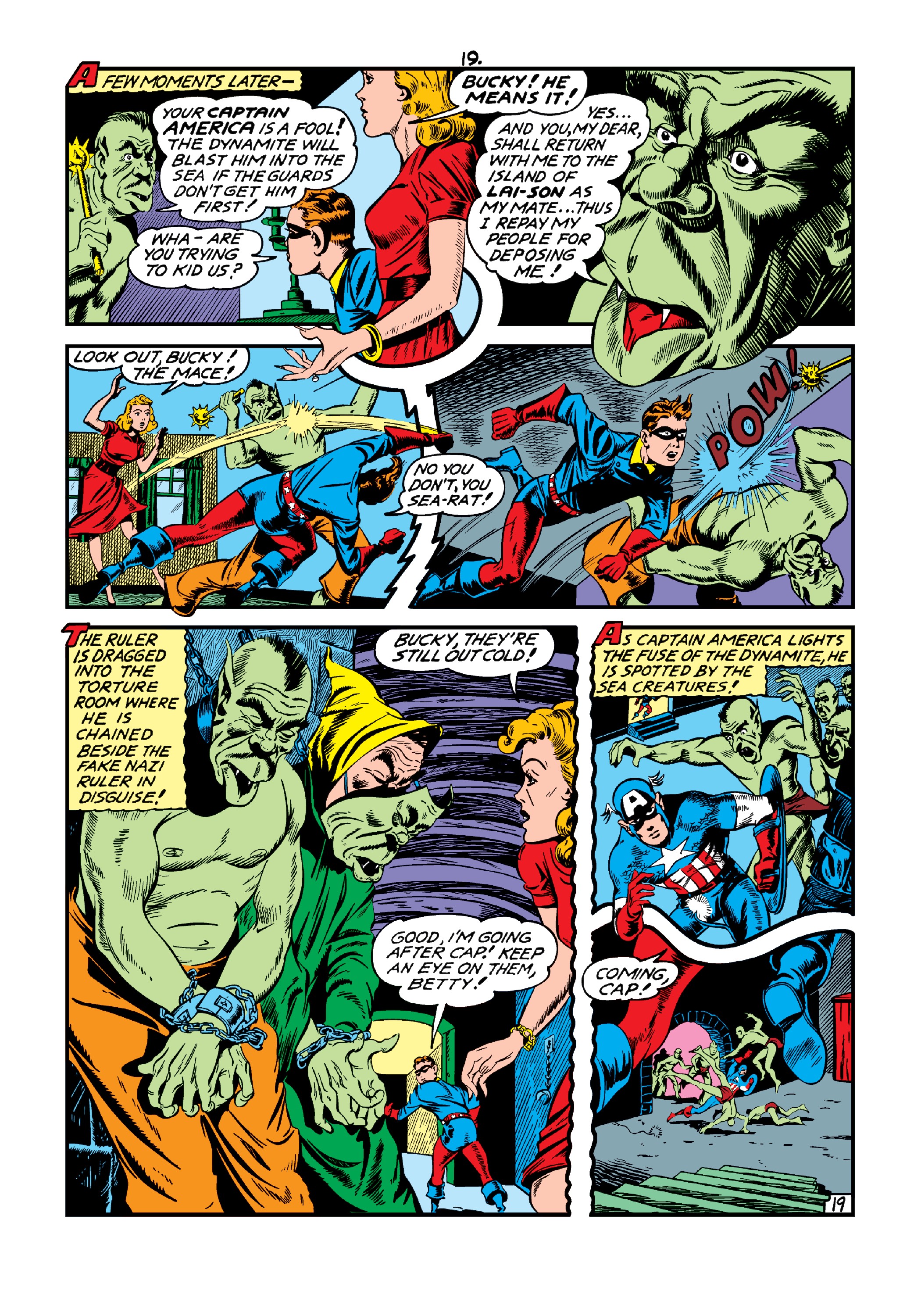 Read online Marvel Masterworks: Golden Age Captain America comic -  Issue # TPB 4 (Part 3) - 27