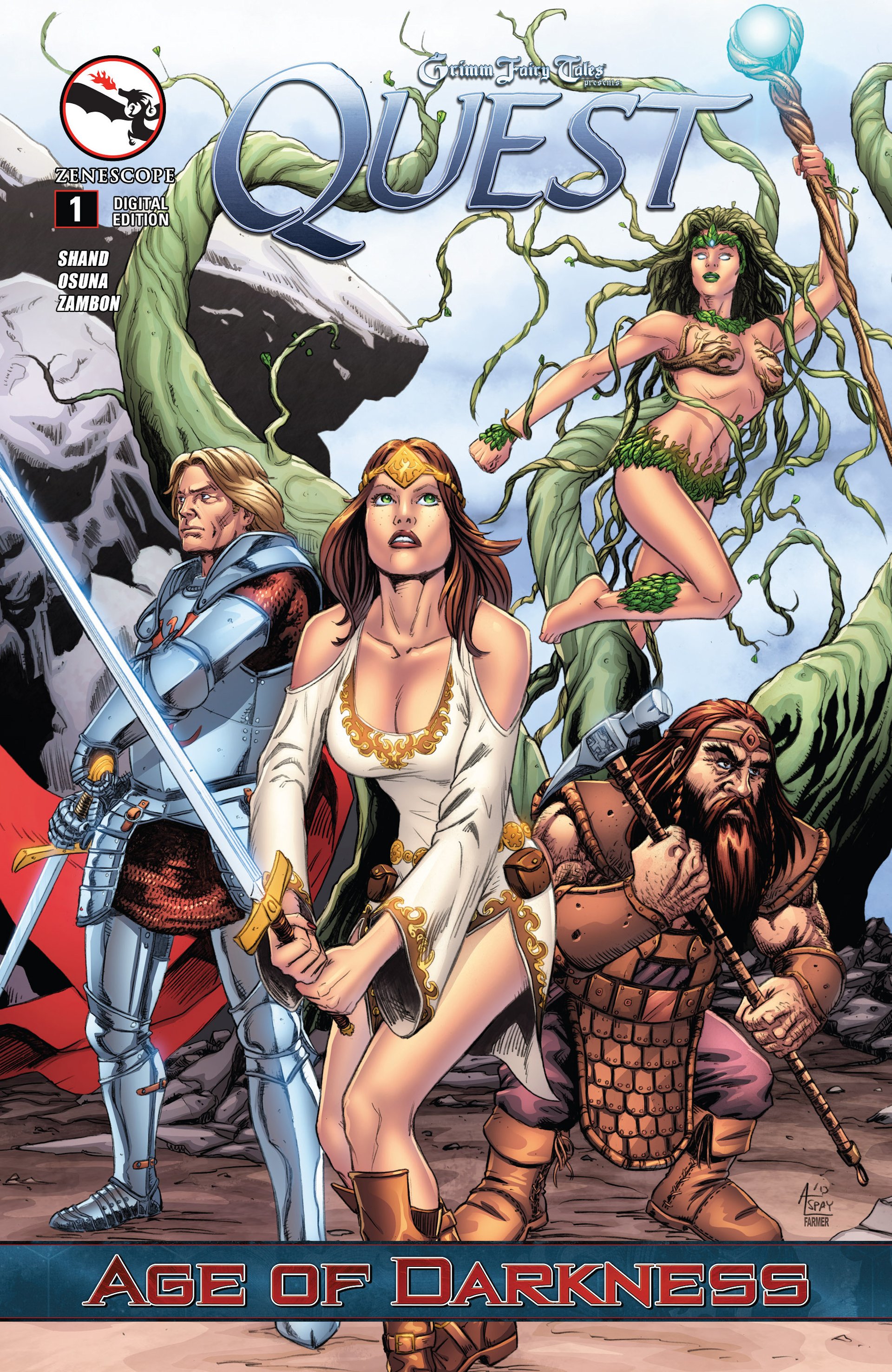 Read online Grimm Fairy Tales presents Quest comic -  Issue #1 - 1