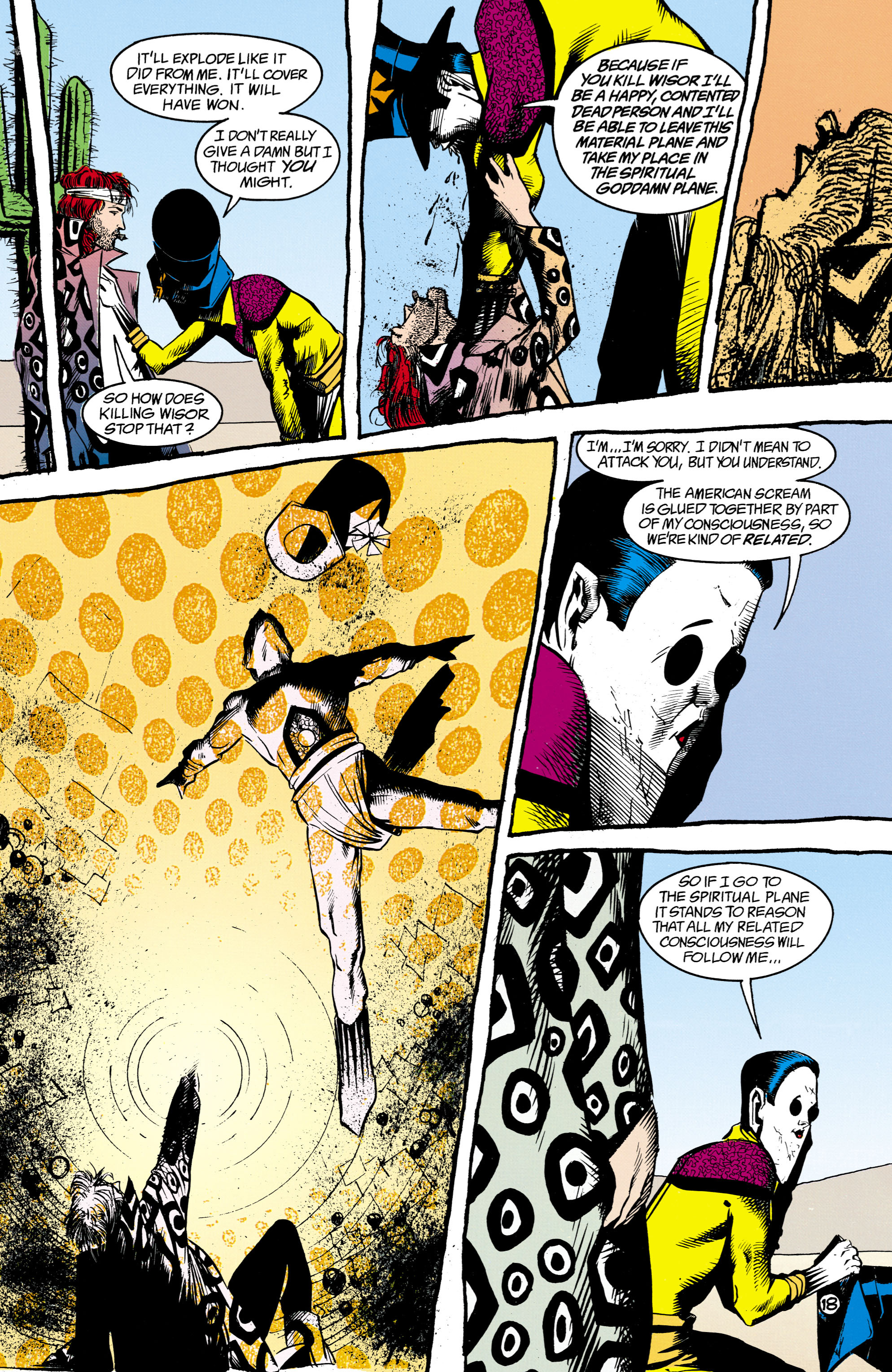 Read online Shade, the Changing Man comic -  Issue #16 - 18