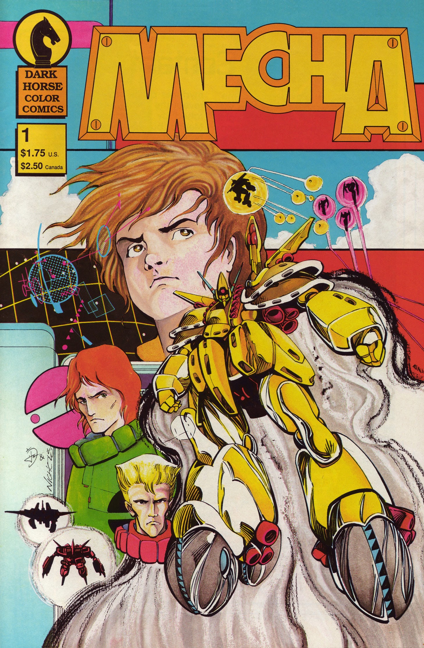 Read online Mecha comic -  Issue #1 - 1