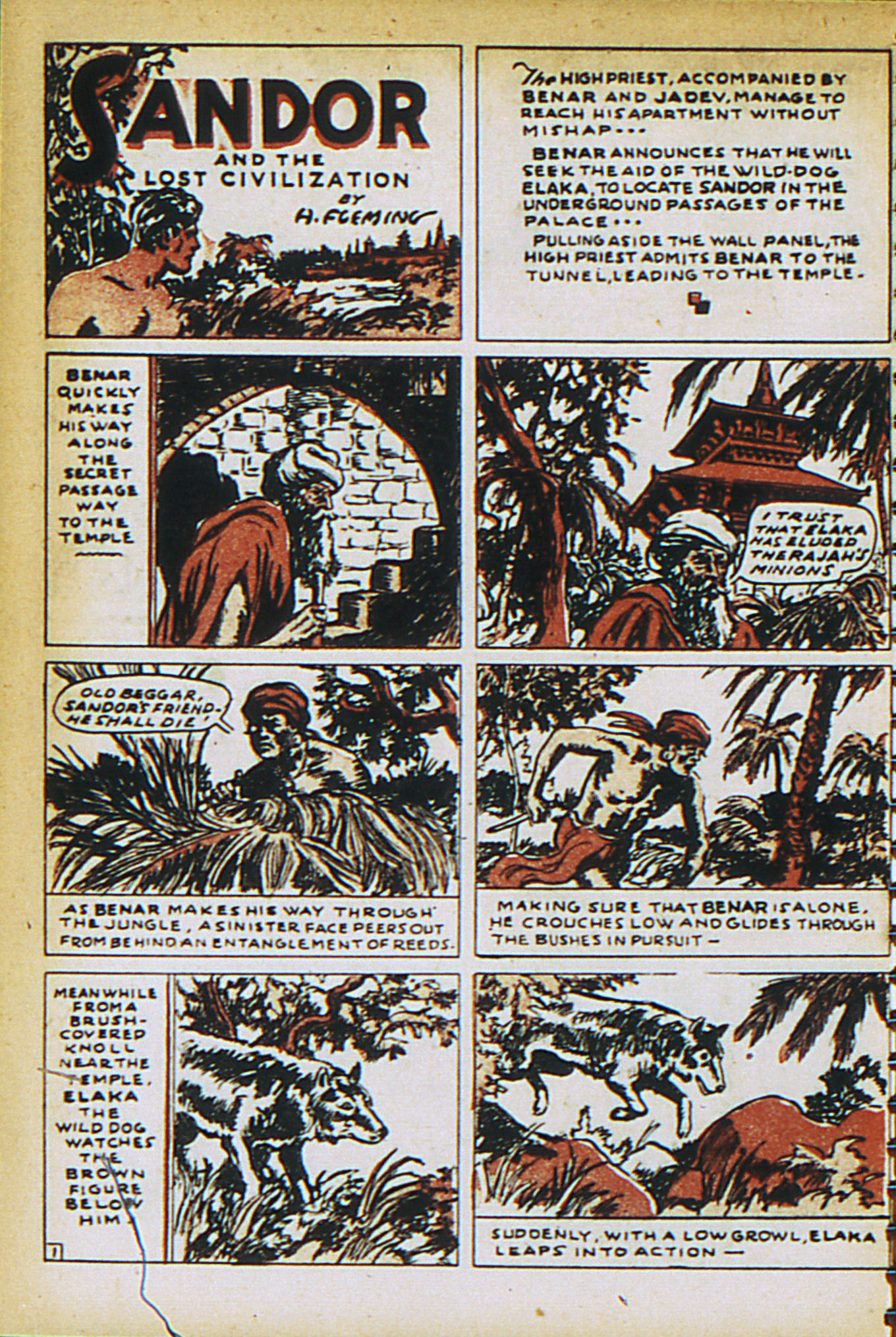 Read online Adventure Comics (1938) comic -  Issue #27 - 38