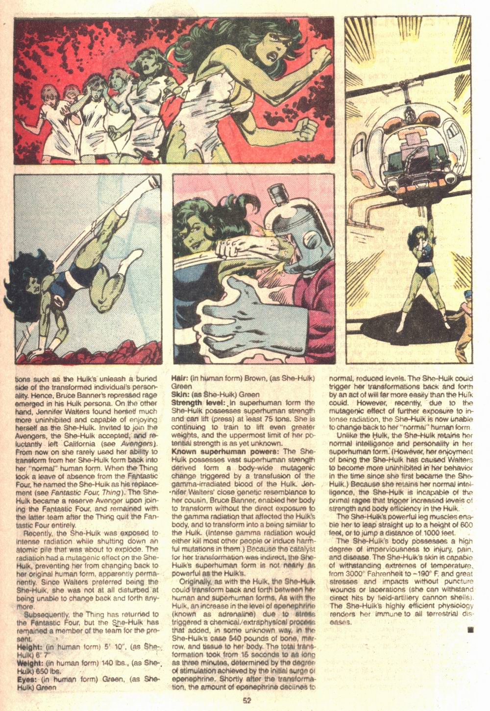 Read online The Official Handbook of the Marvel Universe Deluxe Edition comic -  Issue #11 - 54