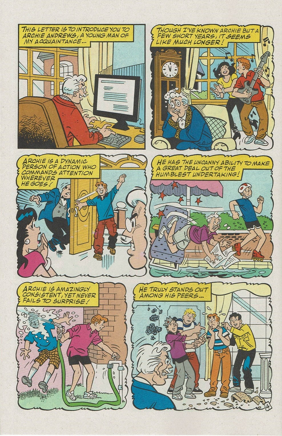 Read online Archie (1960) comic -  Issue #593 - 6