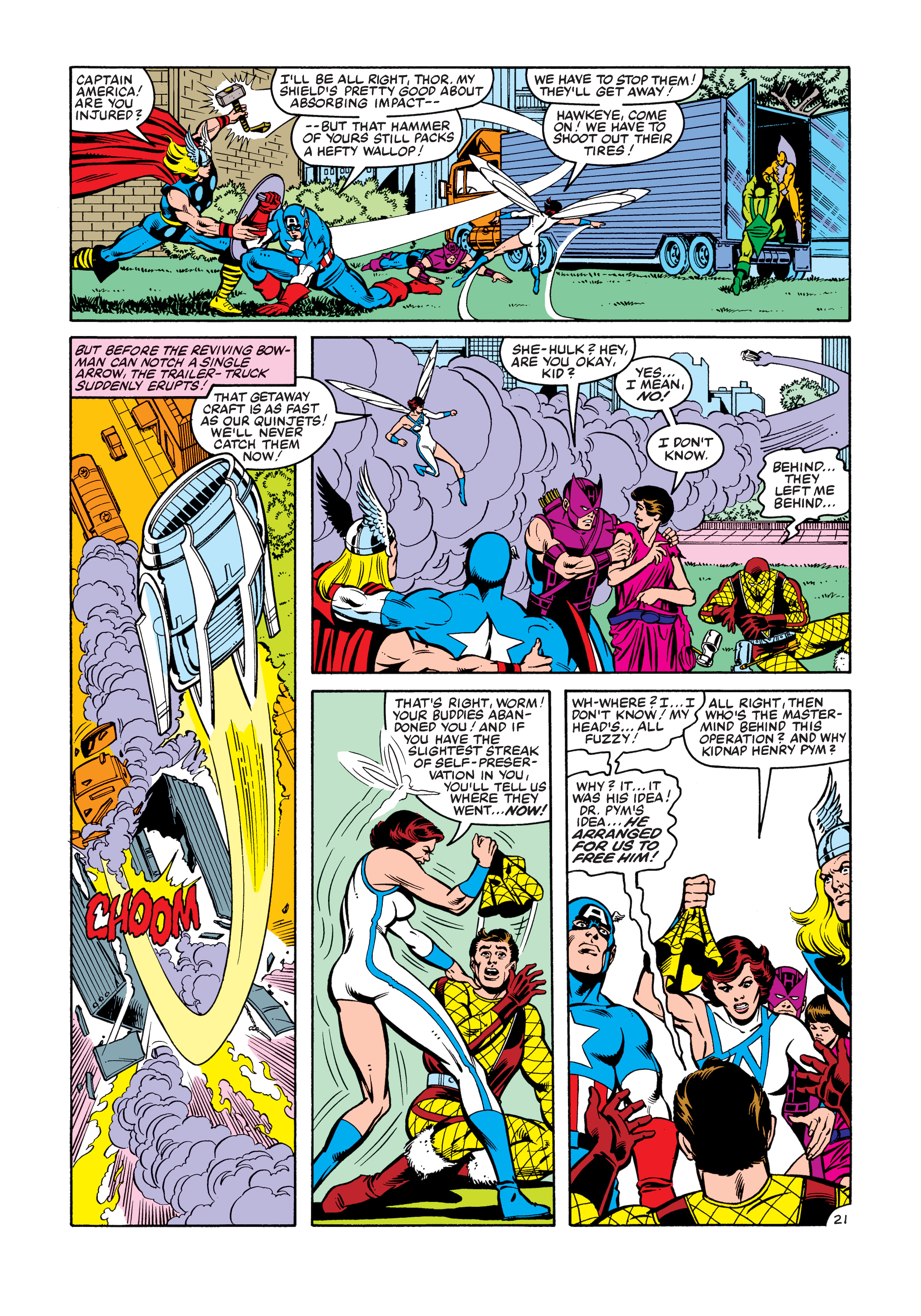 Read online Marvel Masterworks: The Avengers comic -  Issue # TPB 22 (Part 1) - 91
