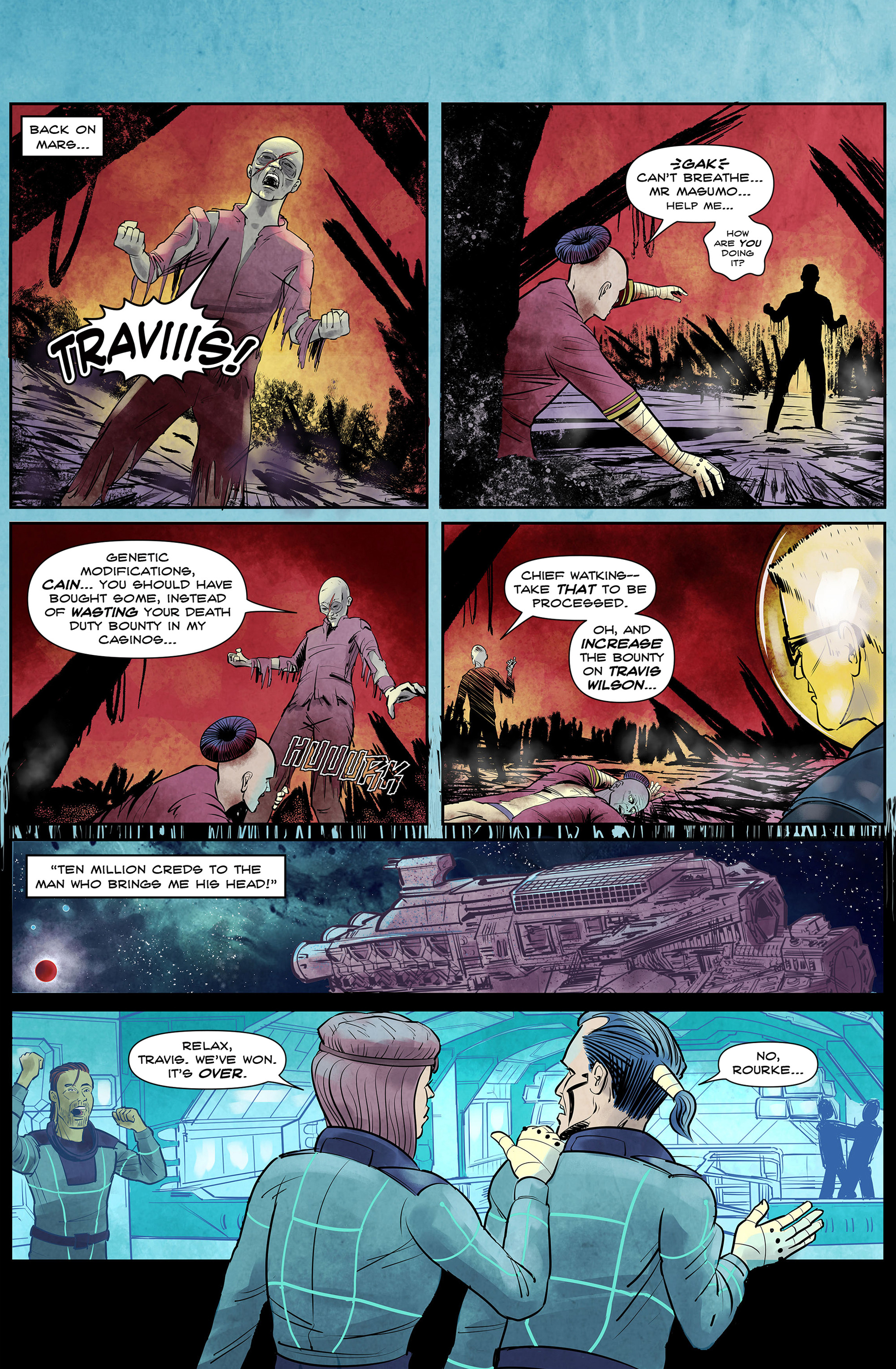 Read online 100% Biodegradable comic -  Issue #14 - 35