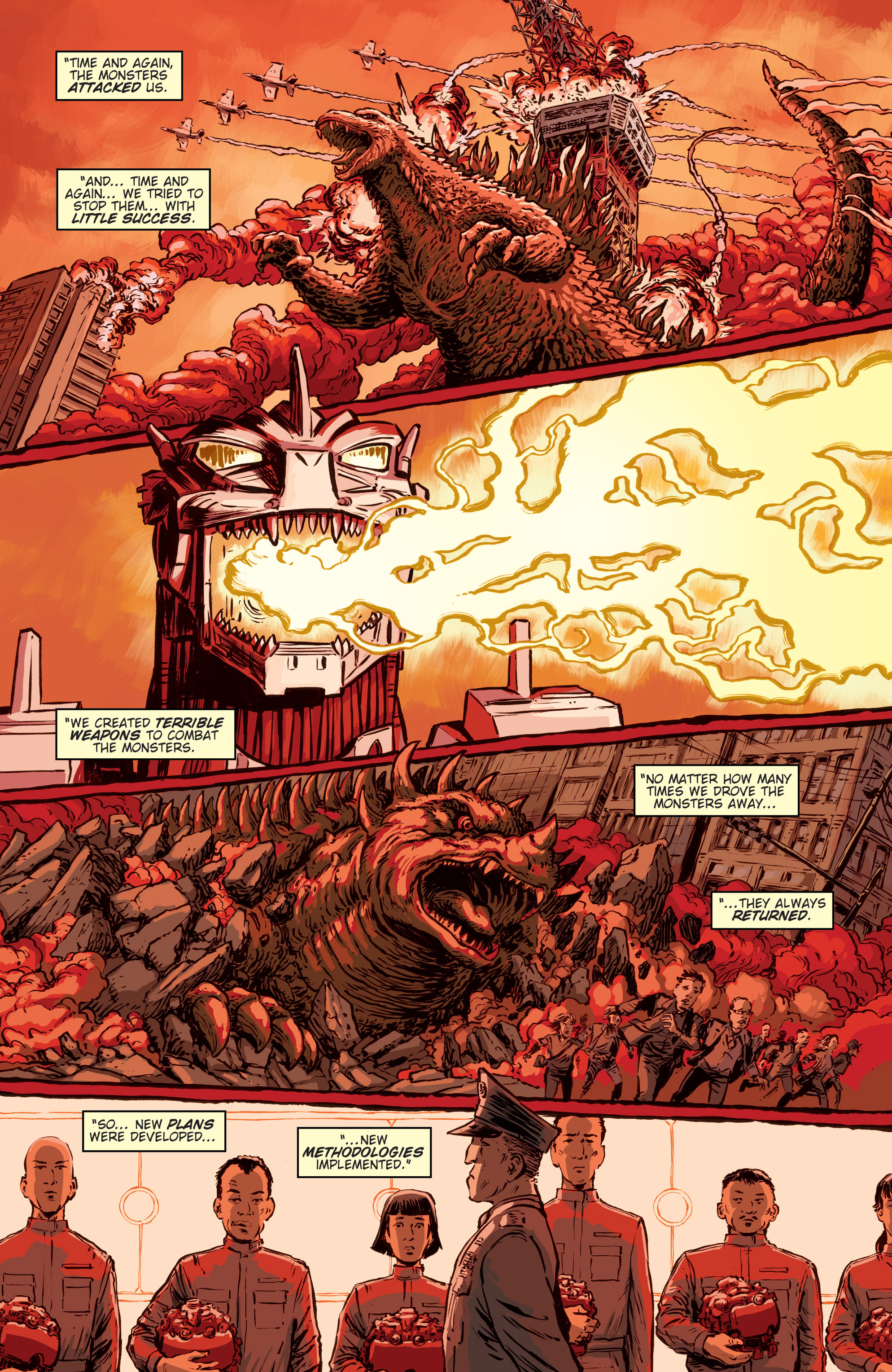 Read online Godzilla: Cataclysm comic -  Issue #4 - 13