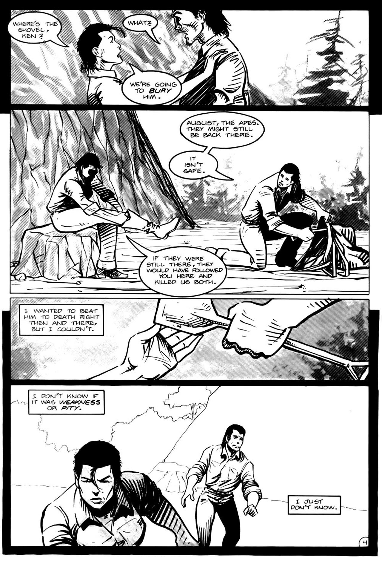 Read online Planet of the Apes (1990) comic -  Issue #17 - 6