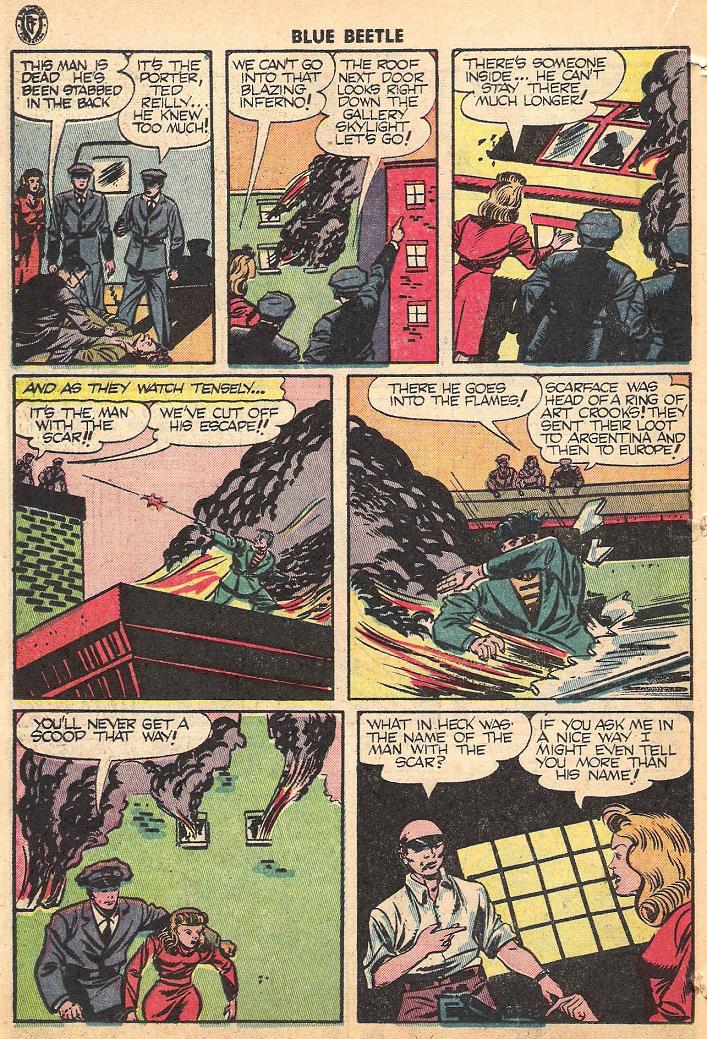 Read online The Blue Beetle comic -  Issue #38 - 32