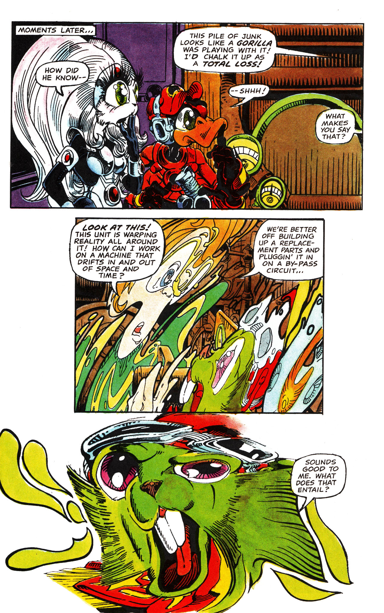 Read online Bucky O'Hare (1991) comic -  Issue #2 - 21