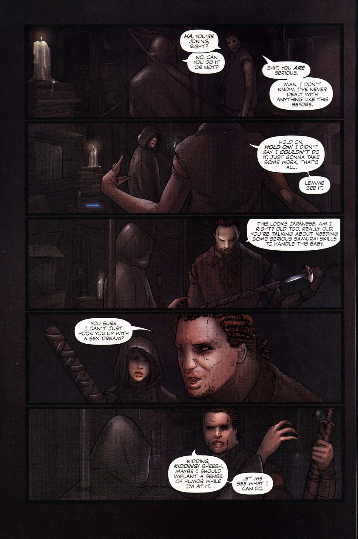 Read online Fate of the Blade comic -  Issue #4 - 7