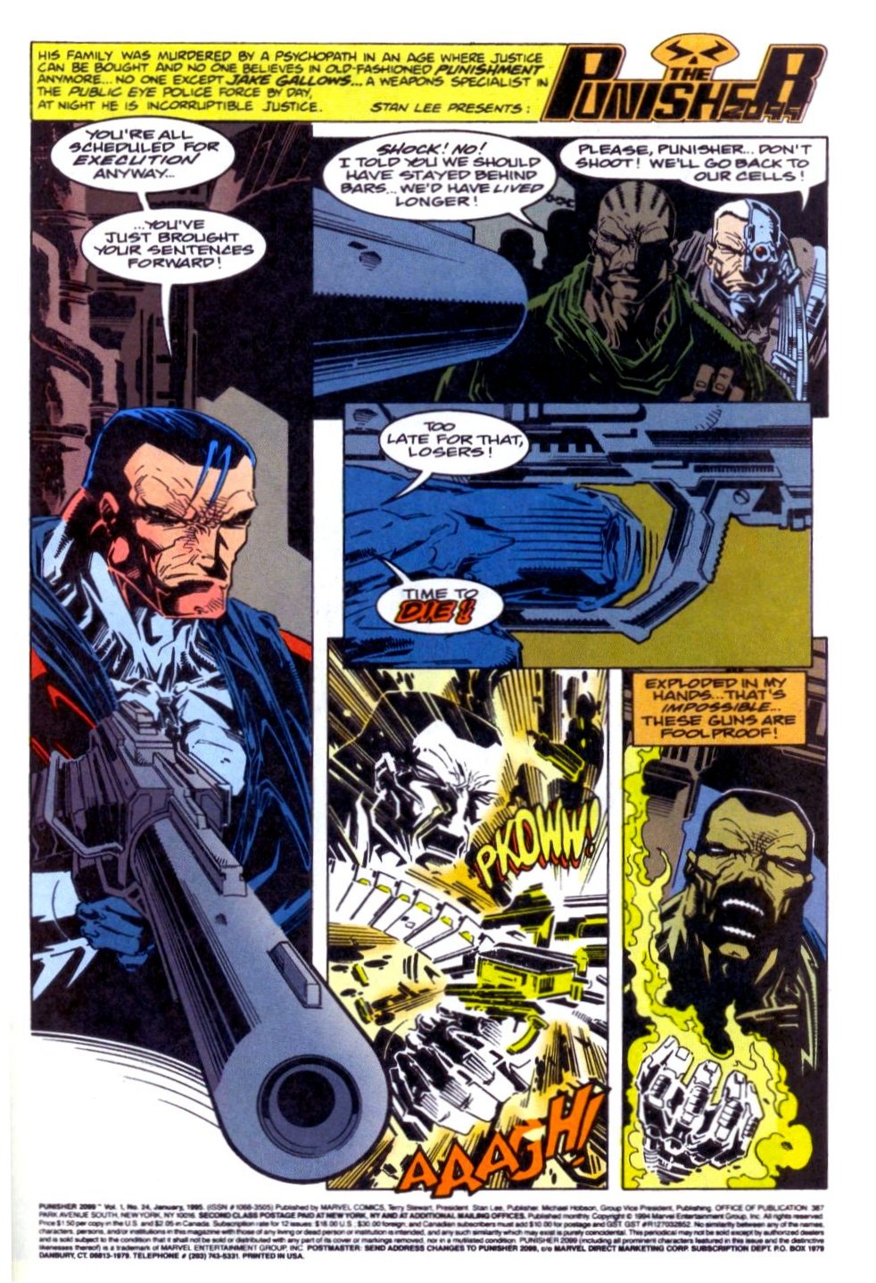 Read online Punisher 2099 comic -  Issue #24 - 2