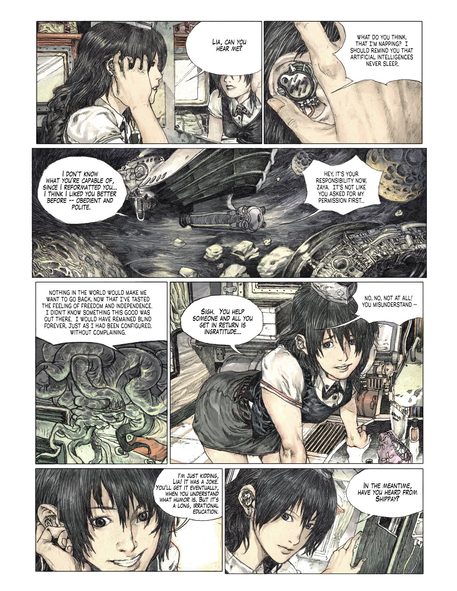 Read online Zaya comic -  Issue #4 - 5