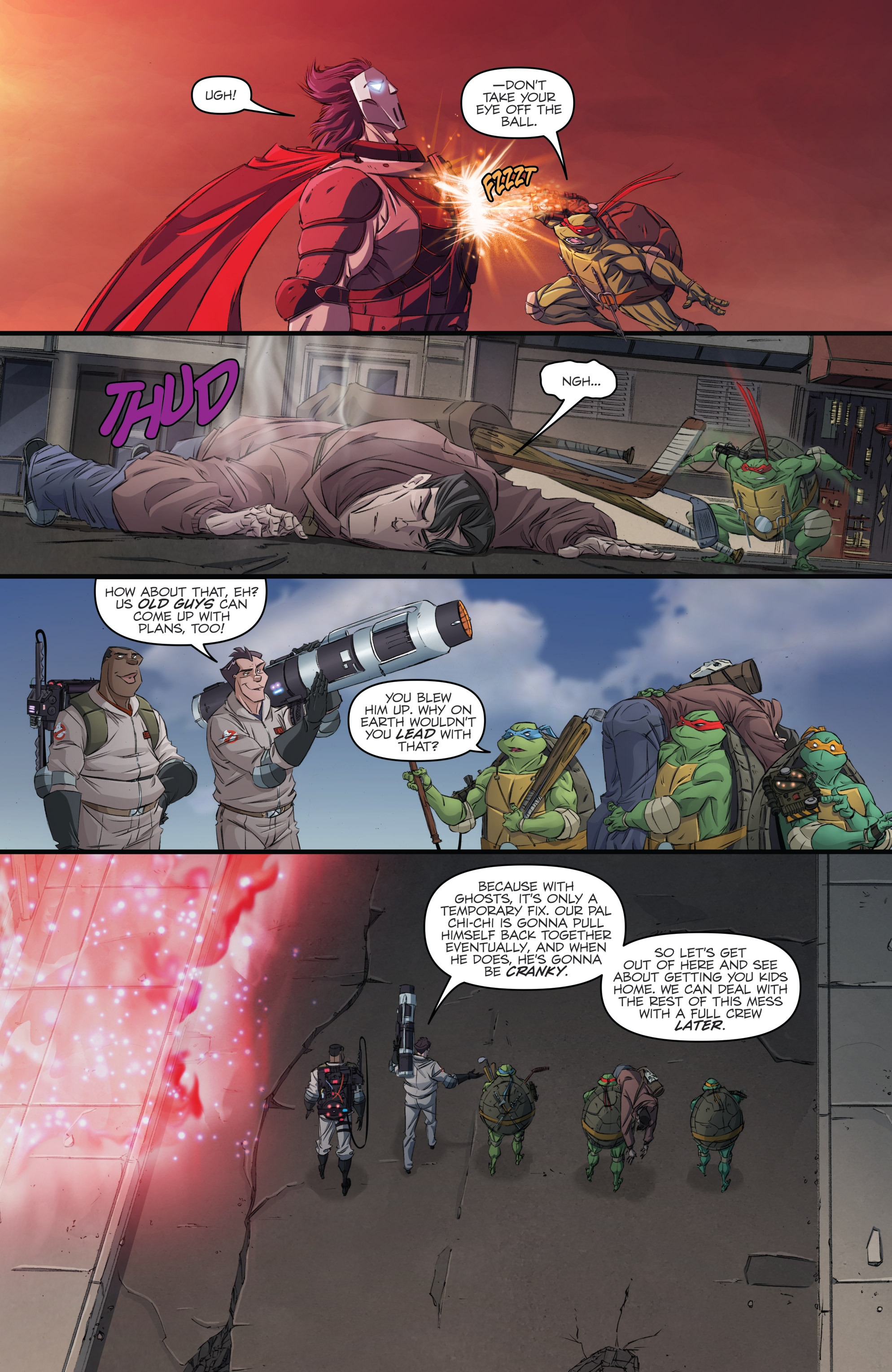 Read online Teenage Mutant Ninja Turtles/Ghostbusters comic -  Issue #3 - 23