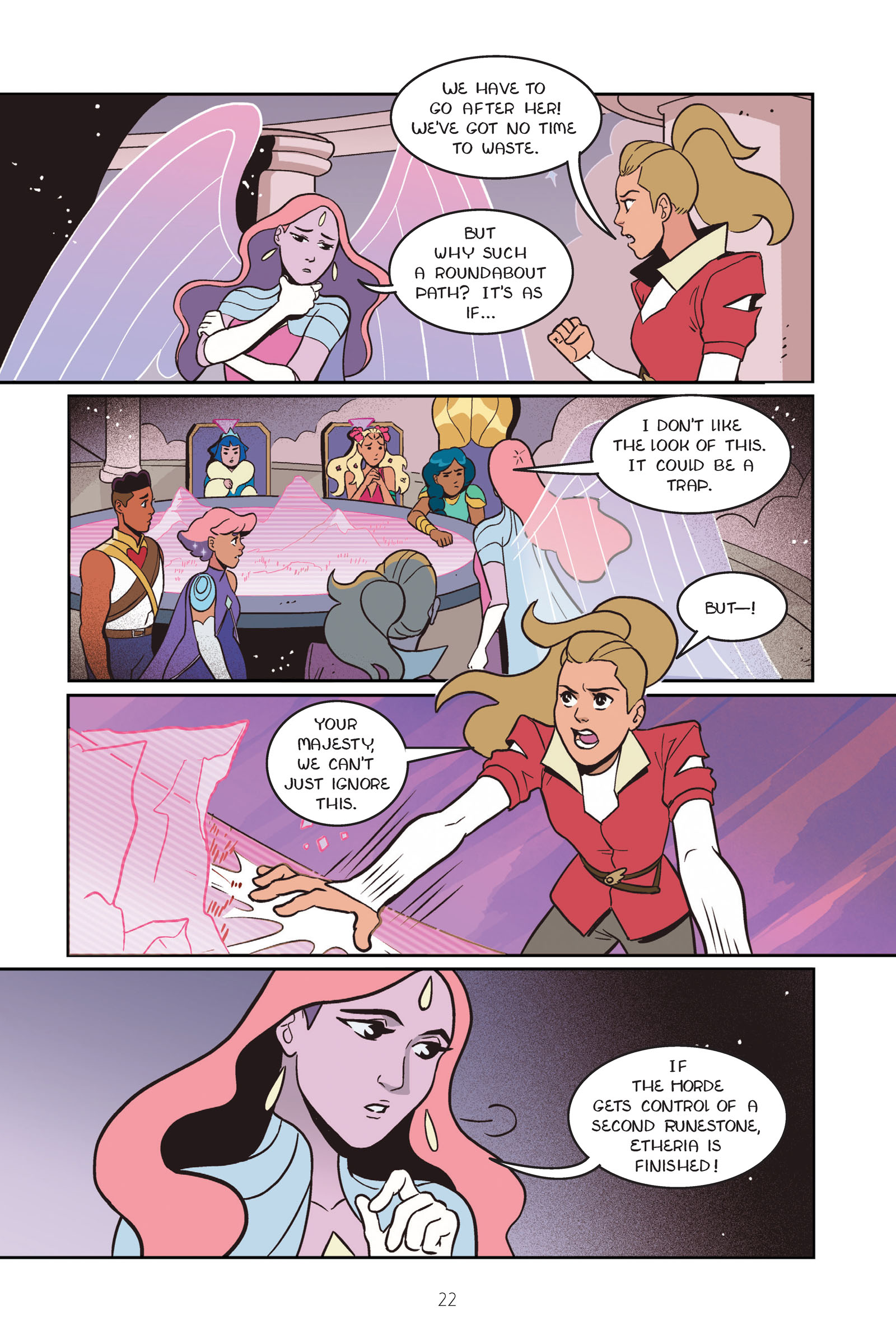 Read online She-Ra and the Princesses of Power: Legend of the Fire Princess comic -  Issue # TPB - 24