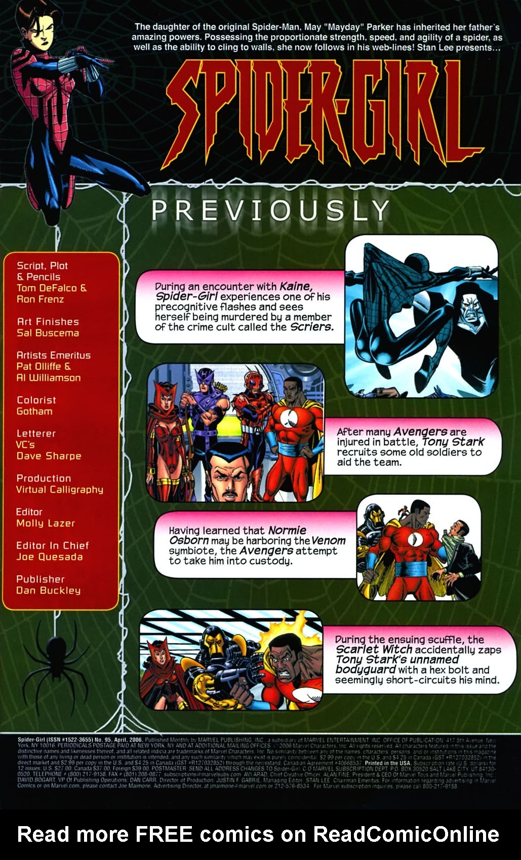 Read online Spider-Girl (1998) comic -  Issue #95 - 2