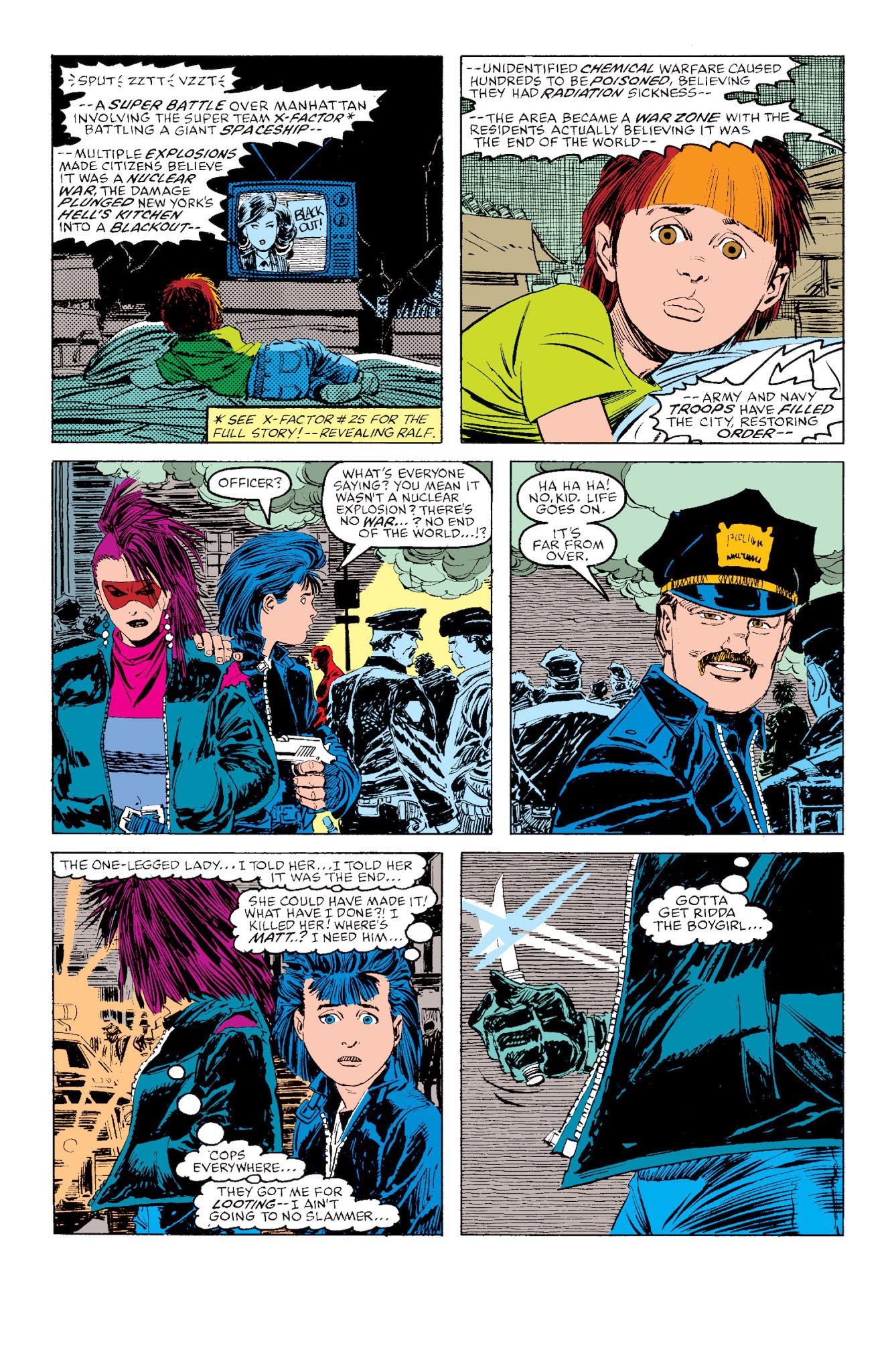 Read online X-Men: Fall of the Mutants comic -  Issue # TPB 2 (Part 4) - 16