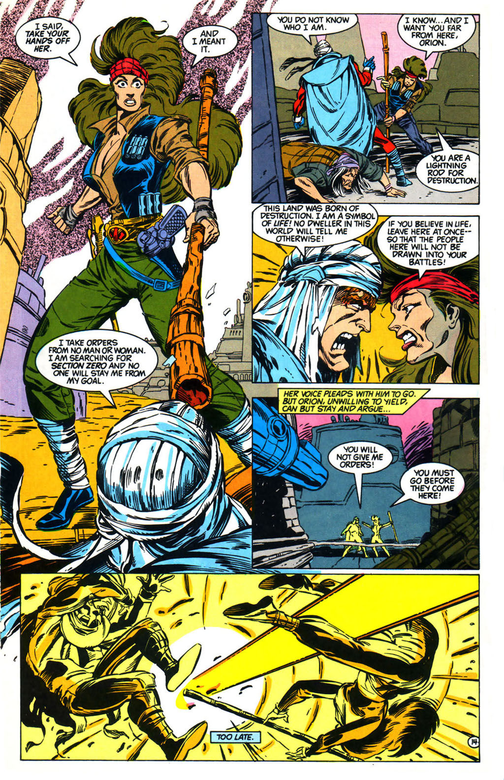 Read online The New Gods (1989) comic -  Issue #8 - 15