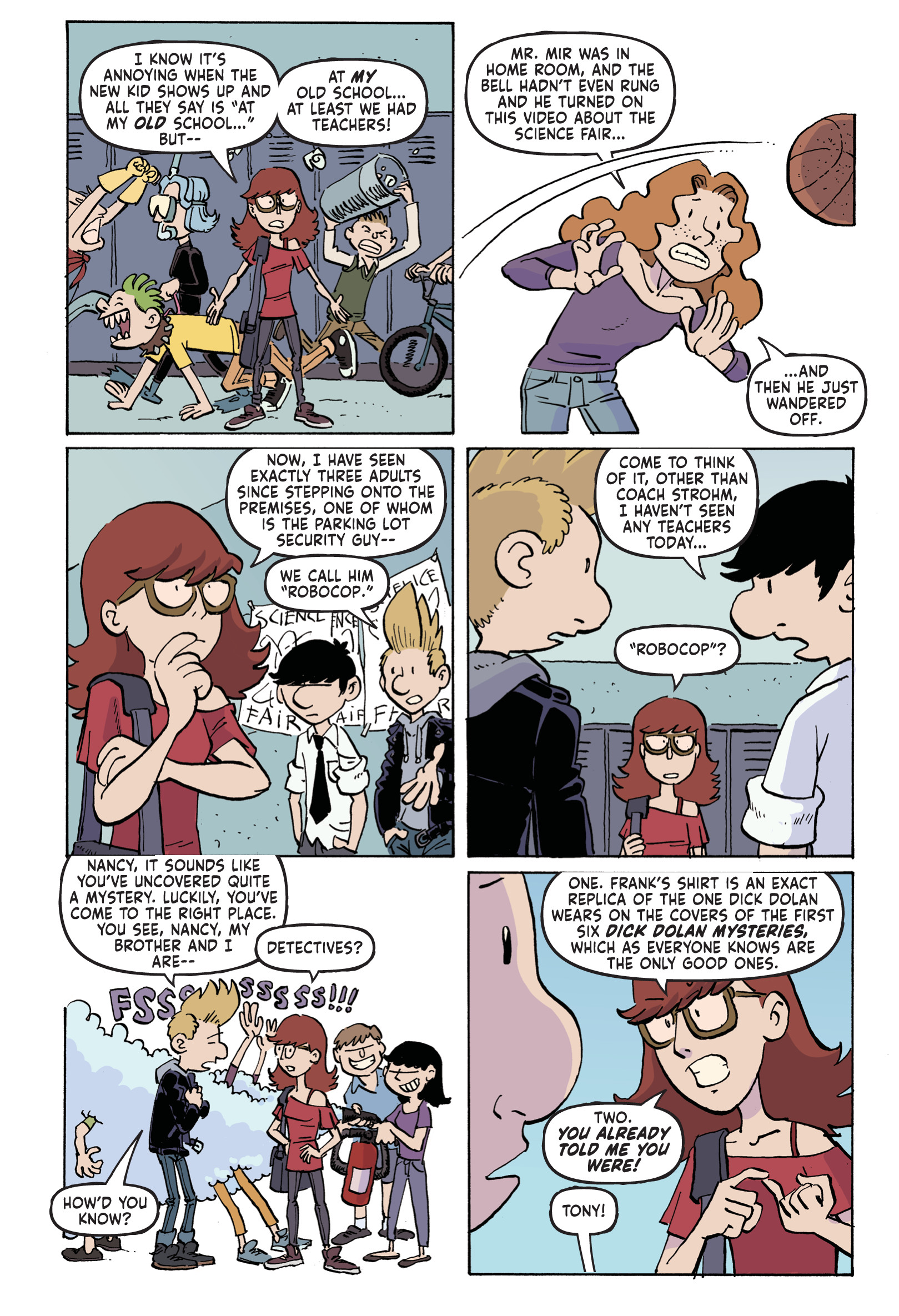 Read online Nancy Drew & the Hardy Boys: The Mystery of the Missing Adults! comic -  Issue # TPB - 17