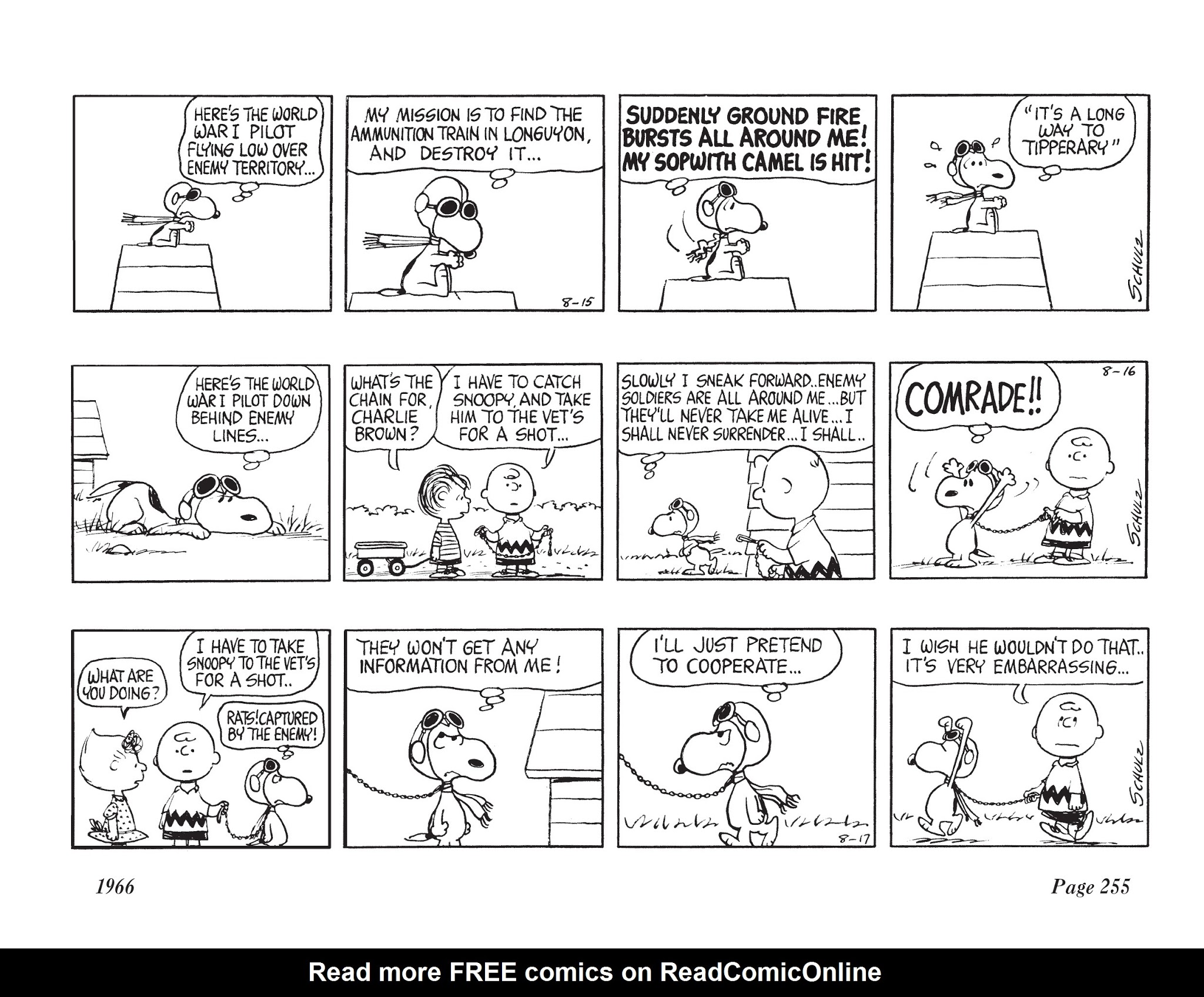 Read online The Complete Peanuts comic -  Issue # TPB 8 - 267