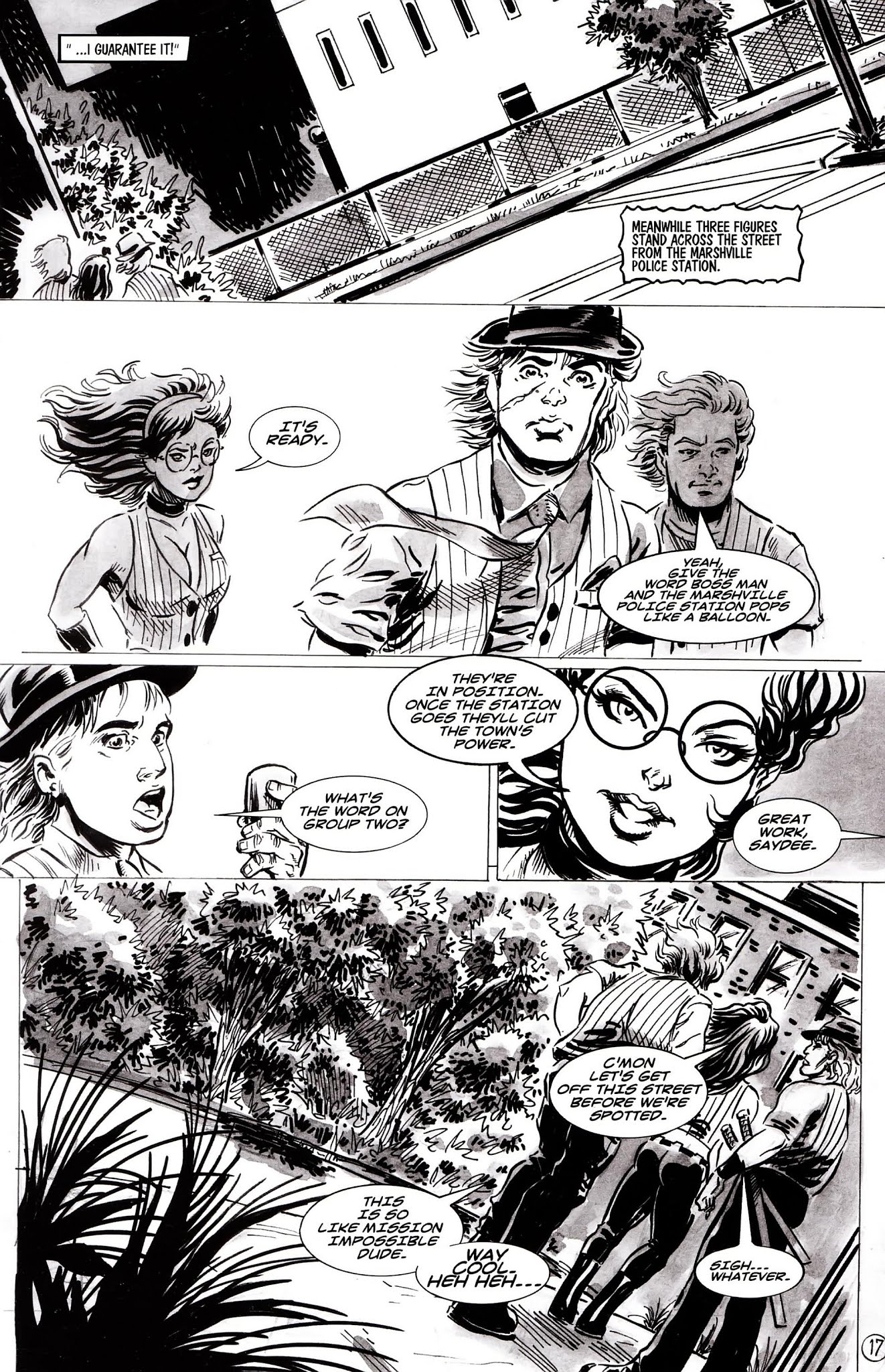 Read online Cavewoman: Gangster comic -  Issue #1 - 19