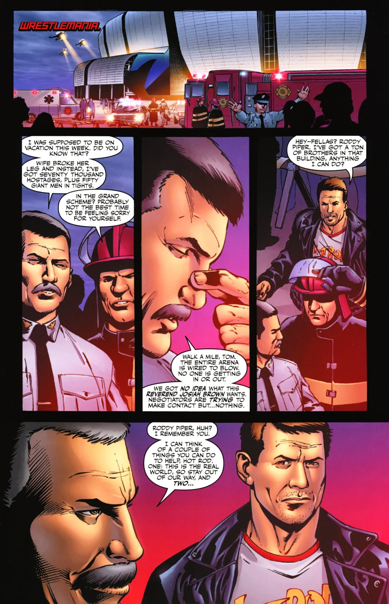 Read online WWE Heroes comic -  Issue #3 - 6