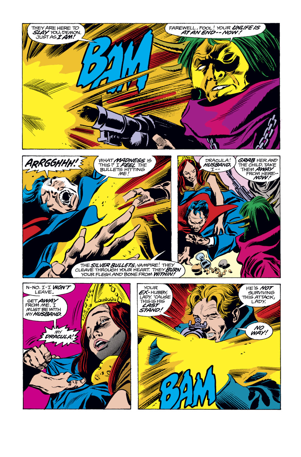 Read online Tomb of Dracula (1972) comic -  Issue #59 - 11