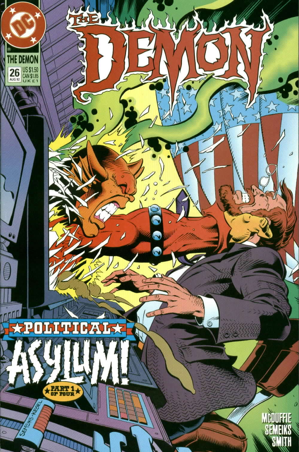 Read online The Demon (1990) comic -  Issue #26 - 1