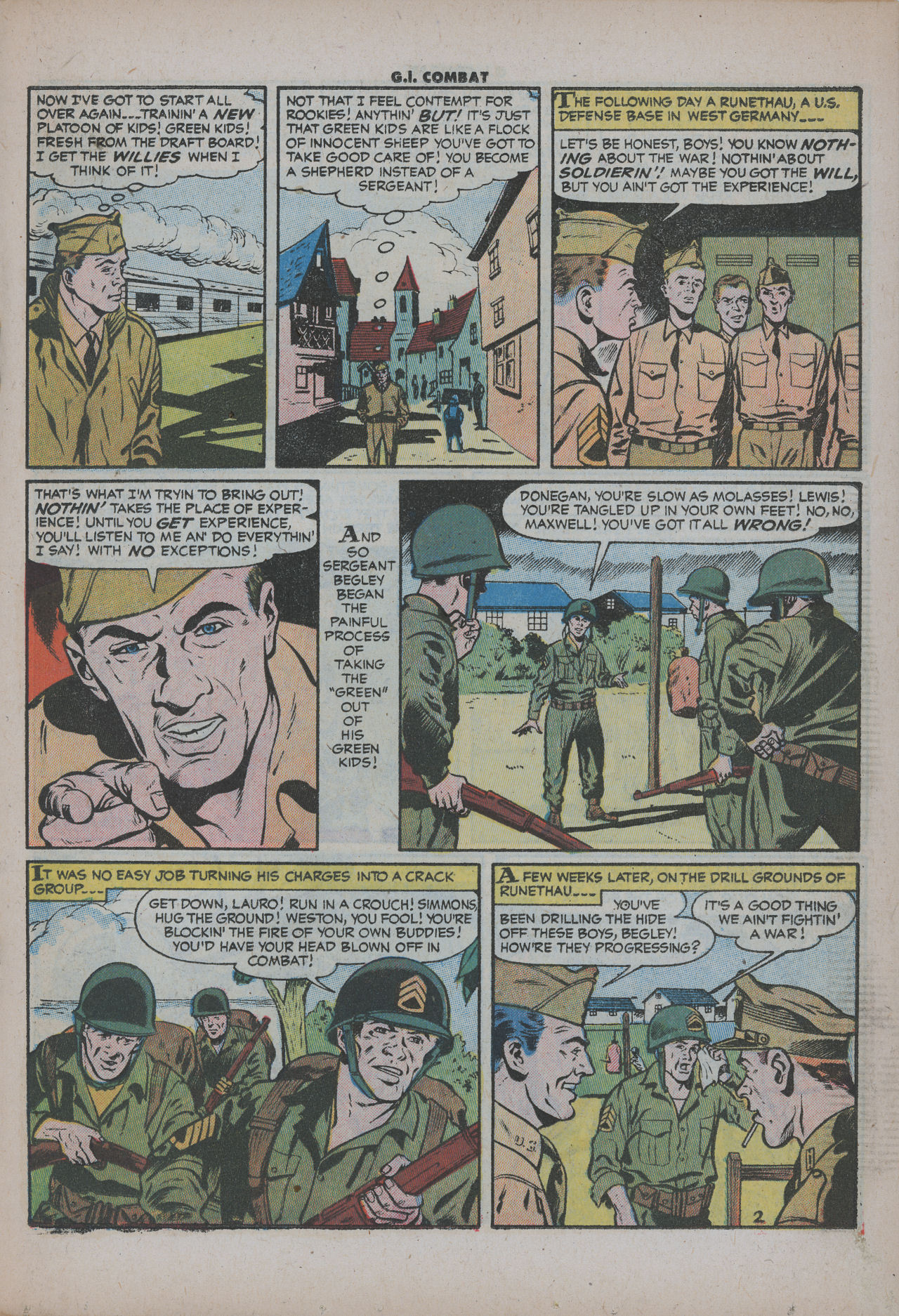 Read online G.I. Combat (1952) comic -  Issue #42 - 19