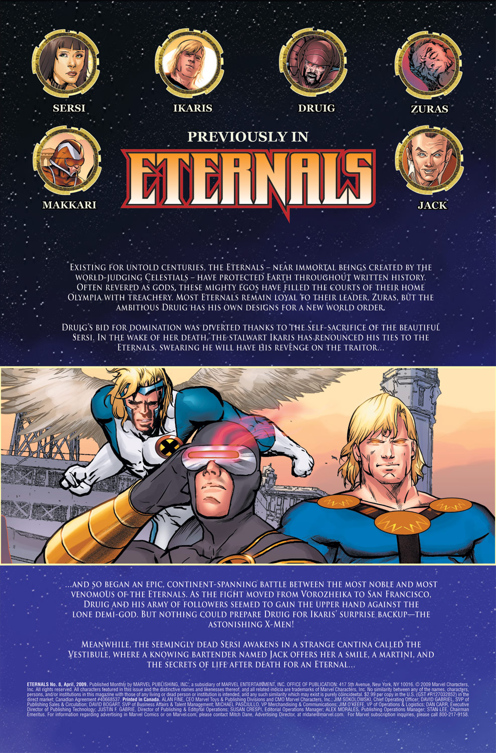 Read online Eternals (2008) comic -  Issue #8 - 2