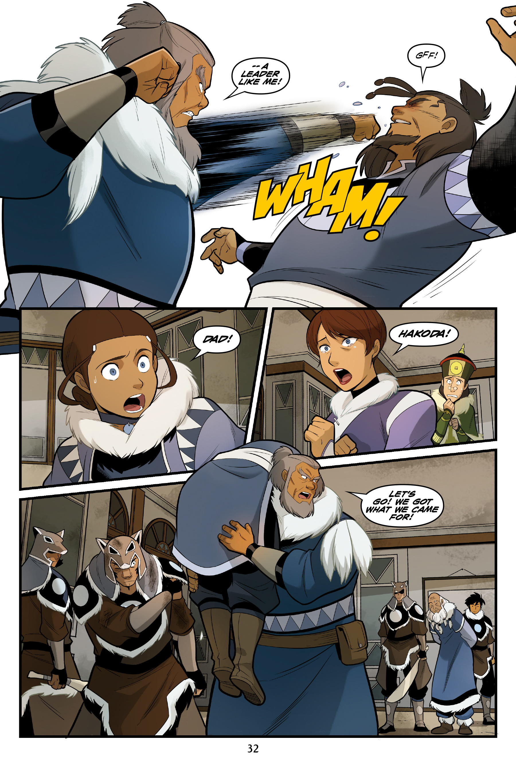 Read online Nickelodeon Avatar: The Last Airbender - North and South comic -  Issue #3 - 33
