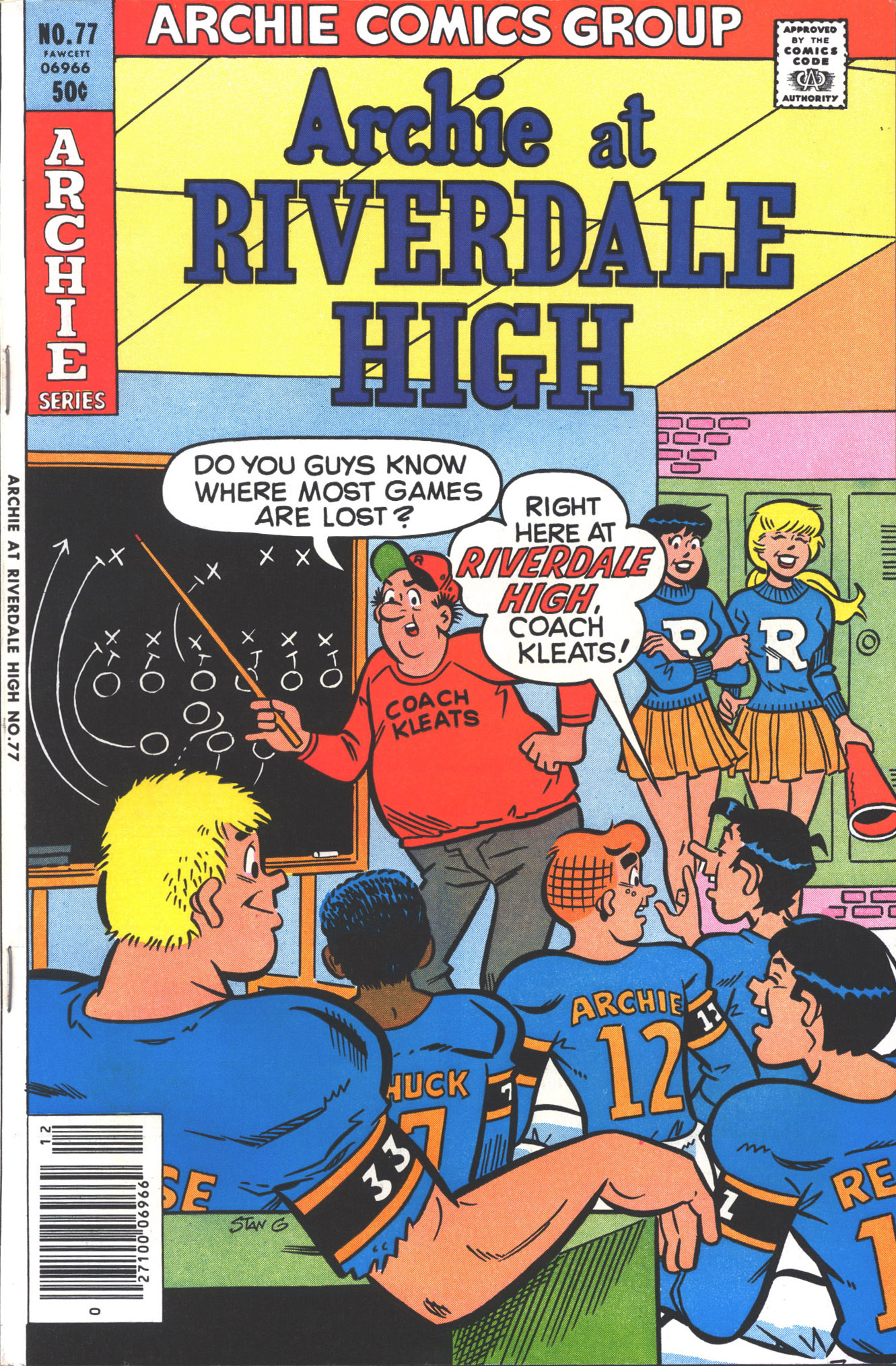 Read online Archie at Riverdale High (1972) comic -  Issue #77 - 1