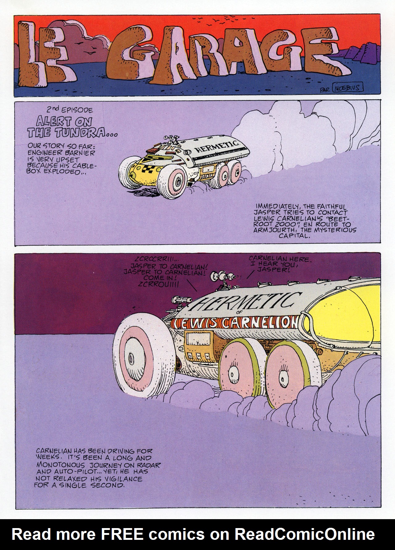 Read online Epic Graphic Novel: Moebius comic -  Issue # TPB 3 - 25
