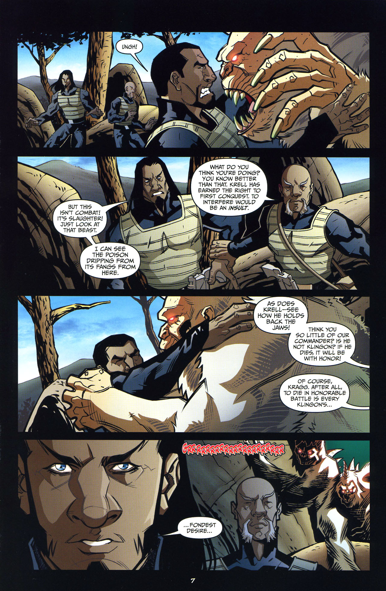 Read online Star Trek: Klingons: Blood Will Tell comic -  Issue #3 - 9