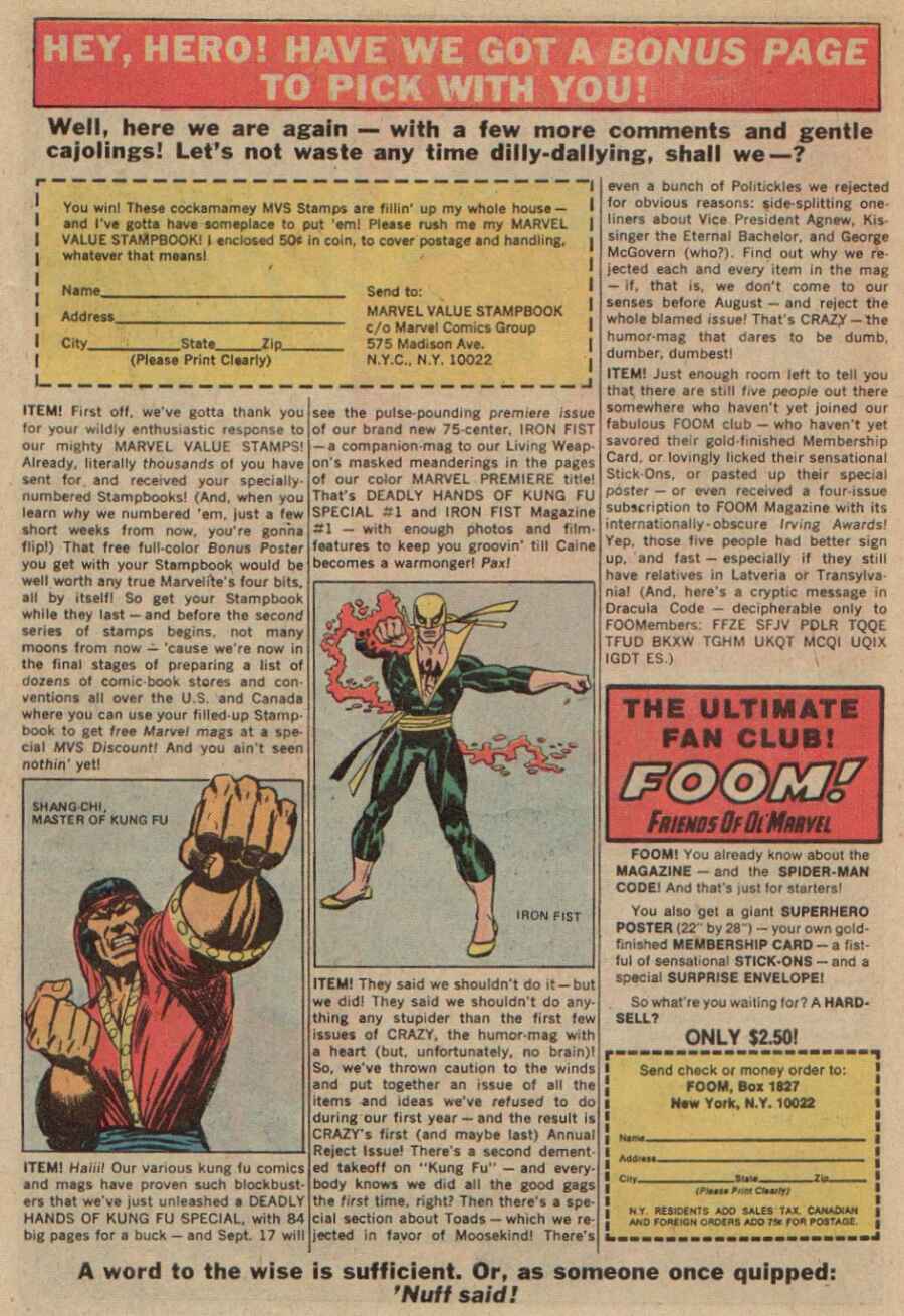 Captain Marvel (1968) Issue #35 #35 - English 20