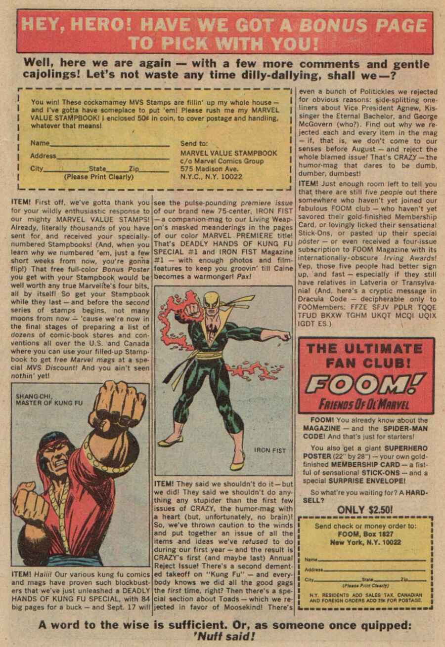 Read online Captain Marvel (1968) comic -  Issue #35 - 20