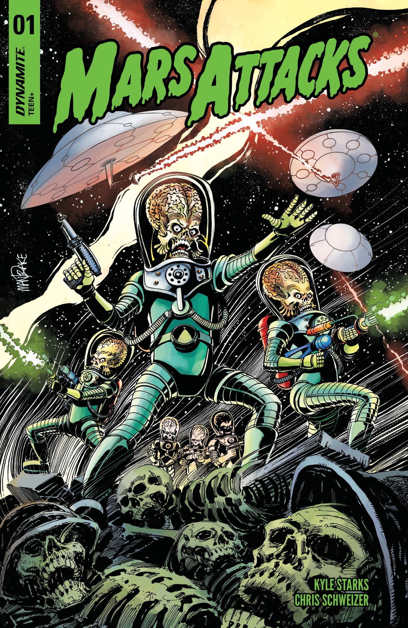 Read online Mars Attacks (2018) comic -  Issue #1 - 1