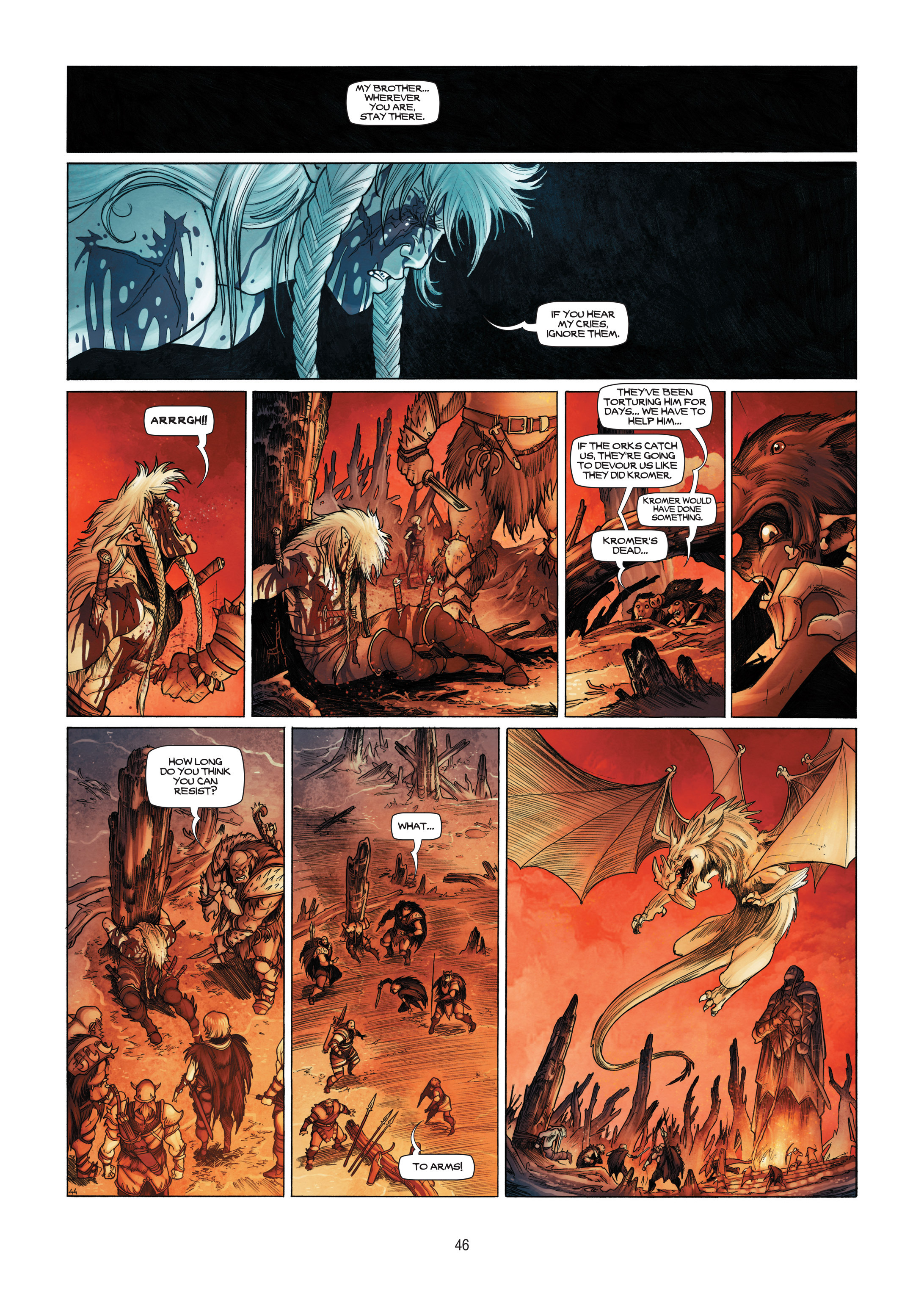 Read online Elves comic -  Issue #8 - 46