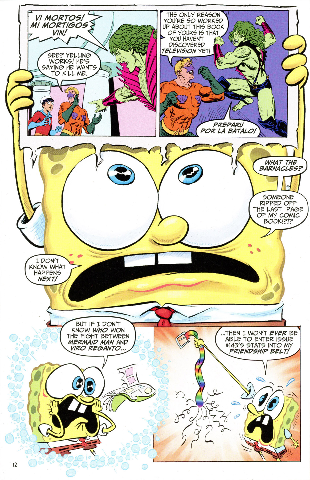 Read online SpongeBob Comics comic -  Issue #32 - 13