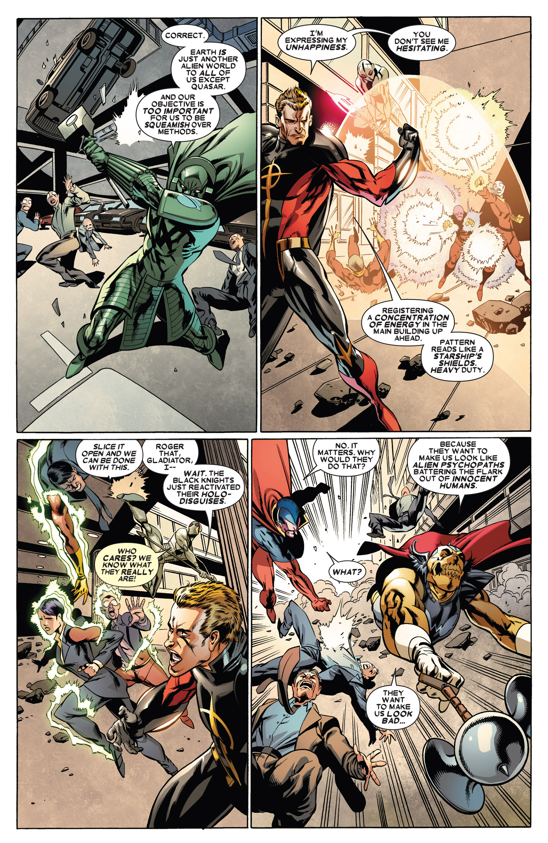 Read online Annihilators: Earthfall comic -  Issue #1 - 21