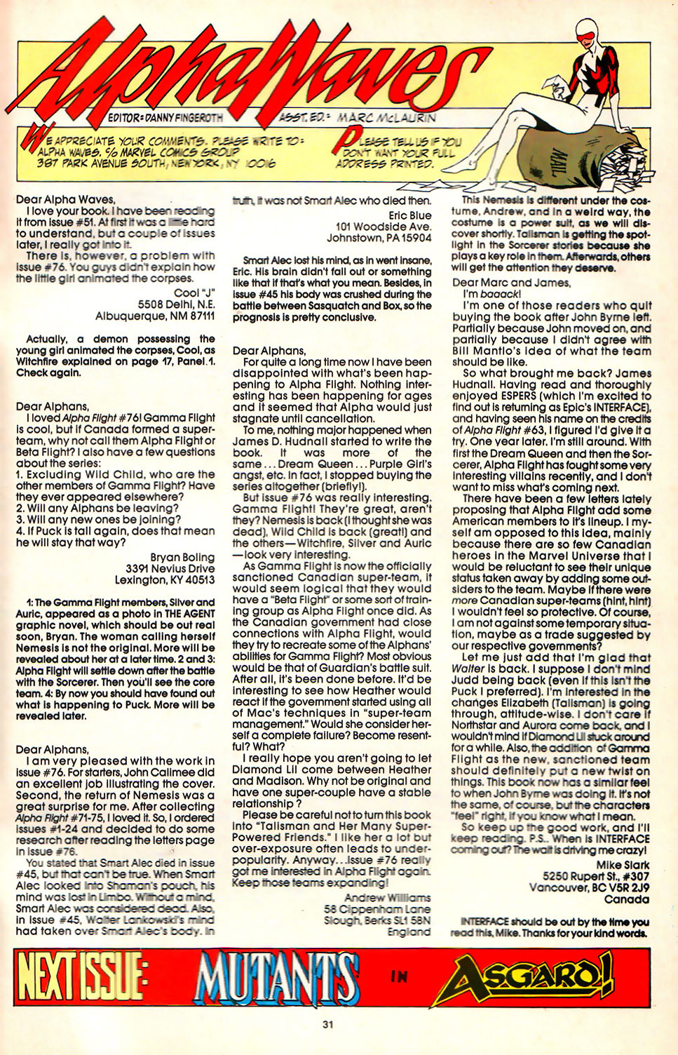 Read online Alpha Flight (1983) comic -  Issue #81 - 25