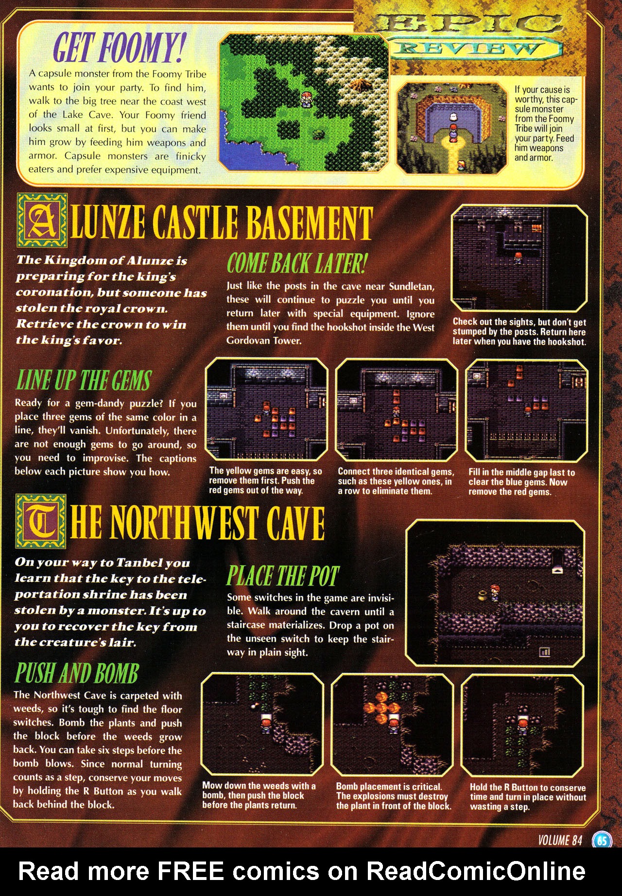 Read online Nintendo Power comic -  Issue #84 - 74