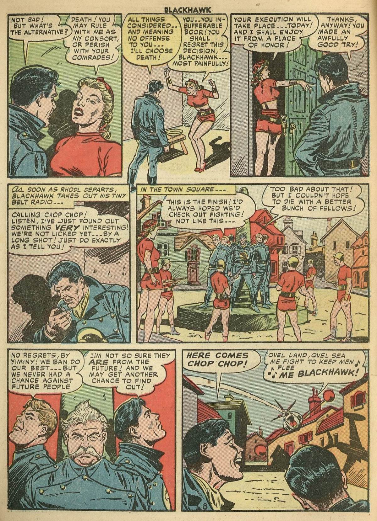 Read online Blackhawk (1957) comic -  Issue #47 - 11