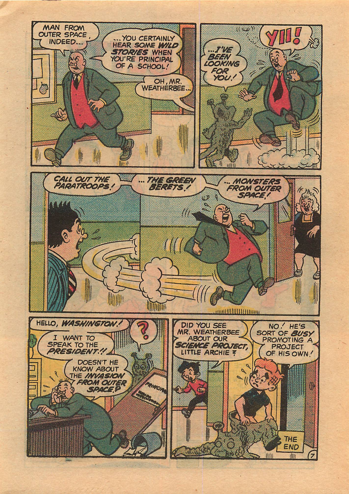 Read online Little Archie Comics Digest Magazine comic -  Issue #9 - 110