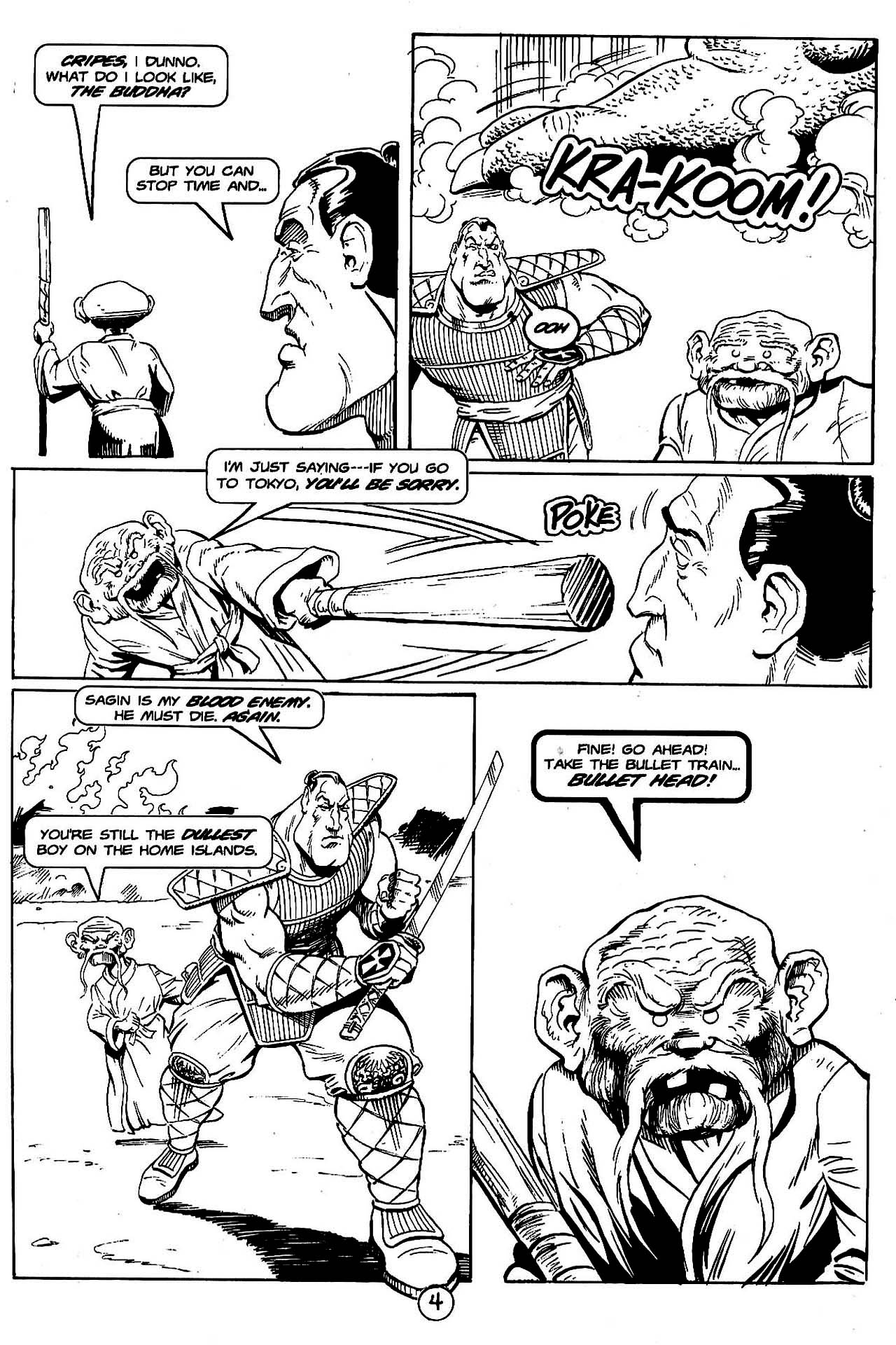 Read online Paul the Samurai (1992) comic -  Issue #8 - 5