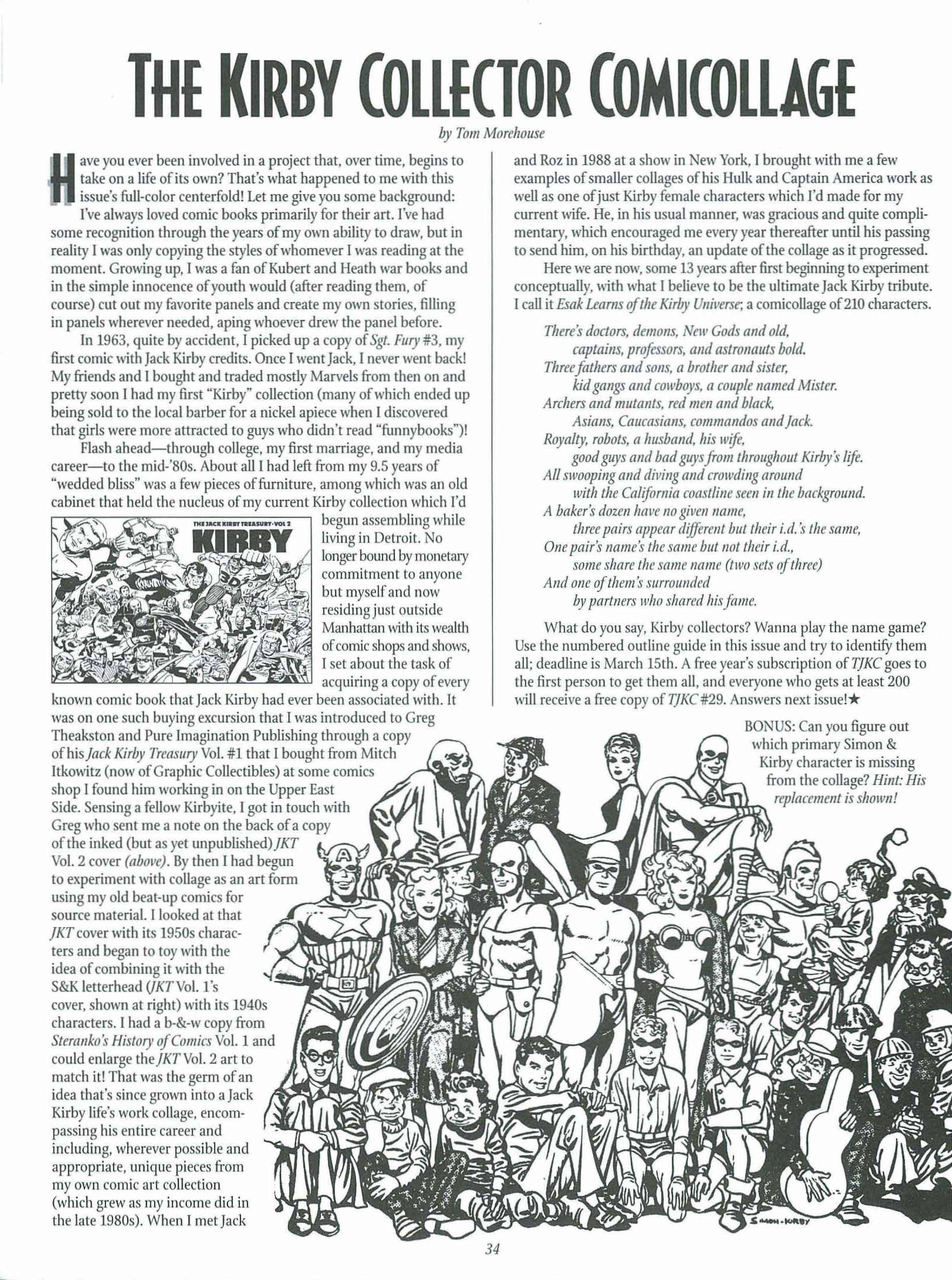 Read online The Jack Kirby Collector comic -  Issue #27 - 68