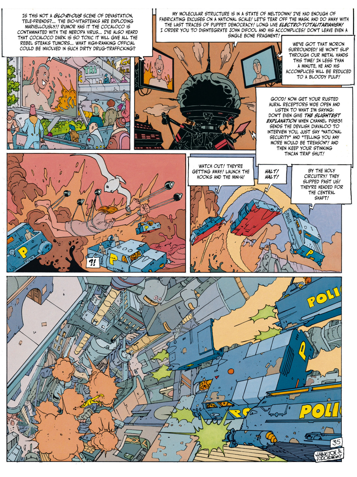 Read online Before the Incal comic -  Issue #3 - 38
