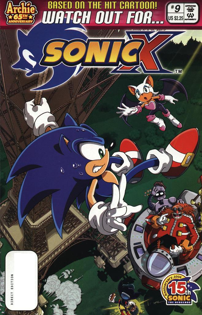 Read online Sonic X comic -  Issue #9 - 1